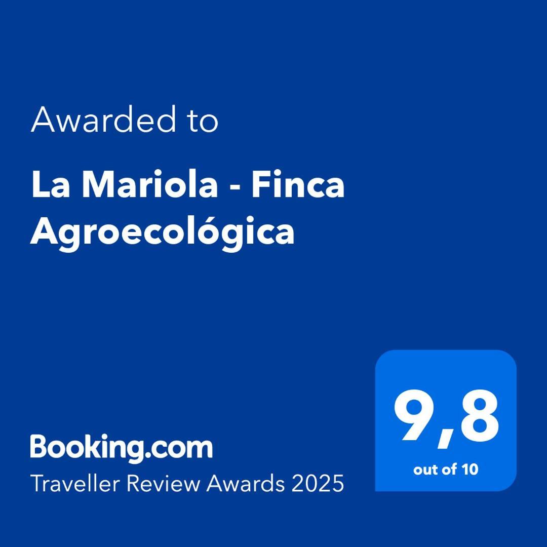 La Mariola - Finca Agroecologica El Castillo de La Concepción Dış mekan fotoğraf